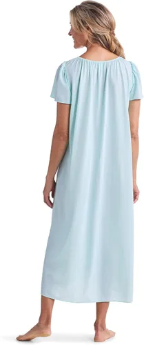 Miniatura 2 de Miss Elaine camisón de punto con mangas largas estilo mariposa para mujer