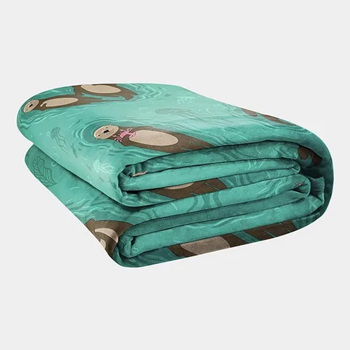 Miniatura 22 de Big Blanket Co Original Stretch Ballerina - Manta gigante extra grande de 6 x 6 pies, suave, elástica, lavable a máquina, se adapta a toda la familia