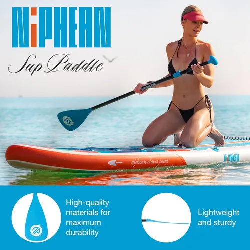 Miniatura 2 de niphean Sup Paddle, Adjustable Paddle Board Paddles, Lightweight Kayak Paddle, Detachable Stand Up Paddle Board Accessories Oars with Aluminum Alloy