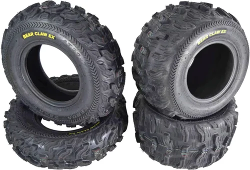 Miniatura 43 de Kenda Bearclaw EX K573-21x7-10 - Neumático delantero para vehículos todo terreno (ATV), UTV y lado a lado (SxS), 6 capas, Bear Claw EX 21x7x10