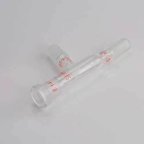 Miniatura 6 de StonyLab Adaptador de destilación de 3 vías con juntas 14/20 para aparatos de destilación