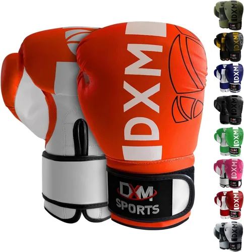 Miniatura 16 de Guantes de boxeo para hombres y mujeres, guantes de entrenamiento de boxeo, guantes de kickboxing, guantes de sparring, guantes de entrenamiento