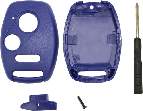 Miniatura 4 de Carcasa para llavero Honda Accord/Civic/CR- V/Fit/Odyssey/Pilot/Ridgeline/CR-Z - Carcasa para llave de automóvil con destornillador y llavero