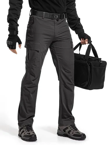 Miniatura 6 de Wespornow Hiking Travel Pants for Men Lightweight Water-Resistant Quick Dry Outdoor Pants for Fishing Camping