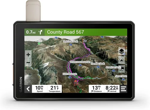 Miniatura 12 de Garmin Tread SxS, Navegador GPS, Pantalla Ultrabrillante, Topografía Precargada, Radio para Grupo de Montaje, Tecnología inReach