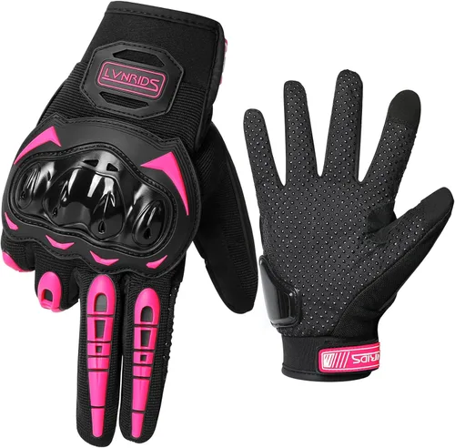 Miniatura 8 de Guantes de motocicleta con pantalla táctil para hombres y mujeres, guantes de carreras para motocross, BMX, ATV, MTB, ciclismo