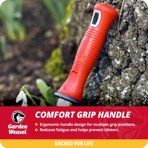 Miniatura 3 de Garden Weasel Juego de herramientas manuales de 3 piezas Paleta, trasplantadora y cultivadora Juego de césped y jardín de alta resistencia