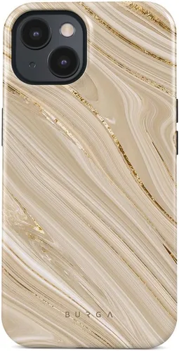 Miniatura 75 de BURGA - Funda compatible con iPhone 12, apta para carga inalámbrica, carcasa rígida híbrida de 2 capas + funda de silicona, resistente, ajuste
