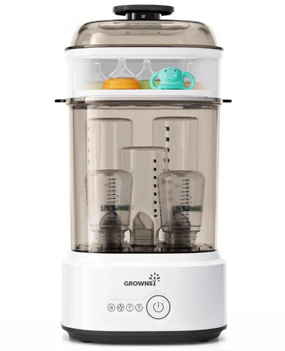 Esterilizador y secadora de biberones, esterilizador eléctrico compacto para biberones (Esterilizador de Biberones), desinfectante de biberones para
