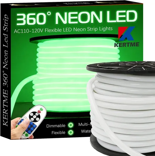 Miniatura 12 de luz LED de neón de 360 grados