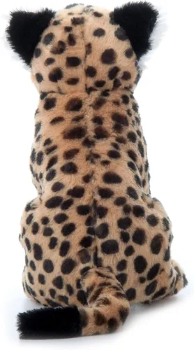 Miniatura 4 de The Petting Zoo Peluche de guepardo, regalos para niños, animales salvajes del zoológico Onez, juguete de peluche de guepardo de 12 pulgadas