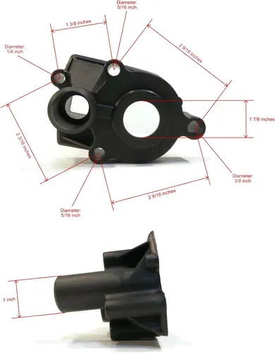 Miniatura 2 de The ROP Shop Kit de bomba de agua para impulsor fueraborda Mercury 115 HP 1150, 115 8051950-8061119