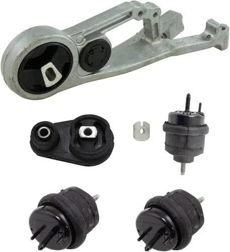 Miniatura 156 de Conjunto de soportes hidráulicos de motor y transmisión TRQ para Mercedes Benz C280 CLK320 E320