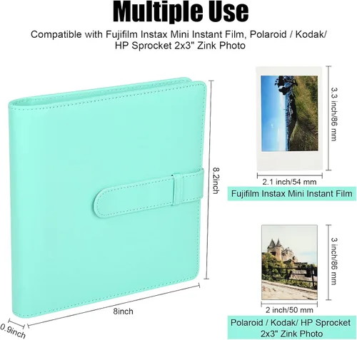 Miniatura 2 de Álbum de fotos de 256 bolsillos para Fujifilm Instax Mini LiPlay 11, 90, 70, 50S, 26, 25, 9, 8S, 8, 7S, cámara instantánea/mini impresora Link