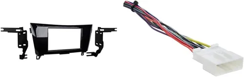 Miniatura 6 de Metra 95-7622HG Kit de tablero de instalación doble DIN para 2014- Nissan Rogue (negro)