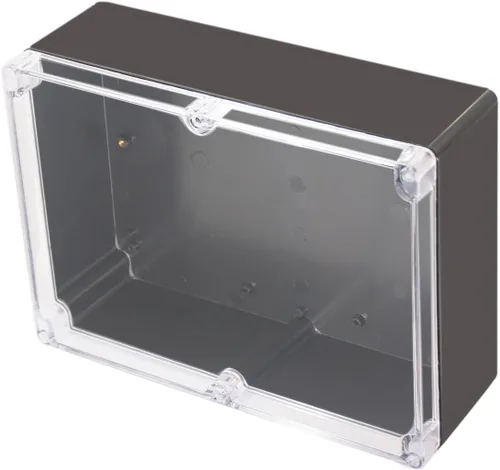 Miniatura 21 de Caja de proyecto IP65 Caja de conexiones impermeable ABS cajas eléctricas negras para bricolaje, Estuche electrónico para proyectos de energía, Caja