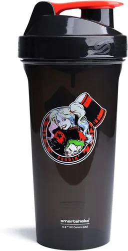 Miniatura 7 de Botella agitadora de proteínas Smartshake Lite Liga de la Justicia 800ml – Botella de agua DC Comics, botella agitadora para gimnasio sin BPA a
