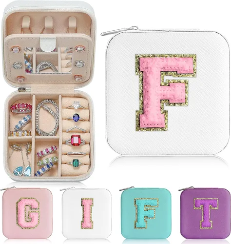 Parima Joyero para regalos de tía de sobrina sobrino, regalos de cumpleaños para tía tía, regalos únicos para tía tía, estuche de joyería de viaje,