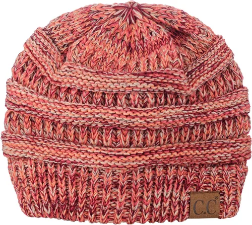 Miniatura 174 de C.C Trendy Warm Chunky Soft Stretch Cable Knit Beanie