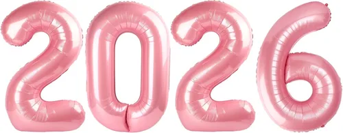 Miniatura 276 de Globos de números de 5 globos de 40 pulgadas, decoraciones de cumpleaños azules para niños y niñas, globos de números azul marino grandes