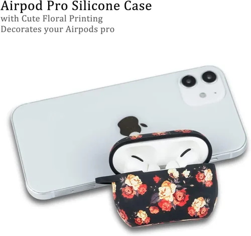 Miniatura 7 de Funda de Airpod Pro de silicona suave - Funda de estuche de carga de LitoDream para AirPods Pro de Apple, lindo protector de estuche para mujeres