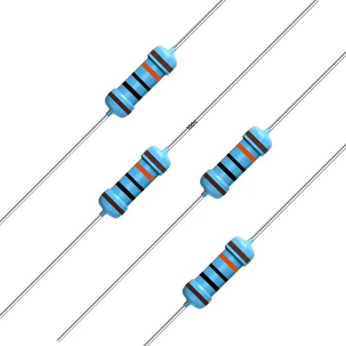 Miniatura 37 de California JOS 100 unidades de resistencia de 0.12 ohmios 1/4w (0.25 W) Resistencia fija de película metálica de tolerancia ±1%, más de 189 valores
