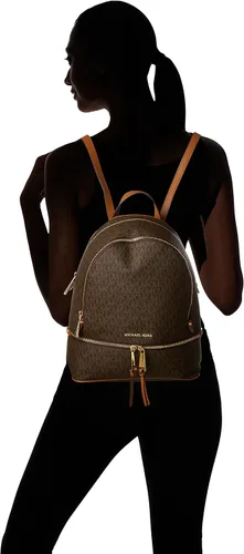 Miniatura 5 de Michael Kors Rhea - Mochila pequeña de cuero