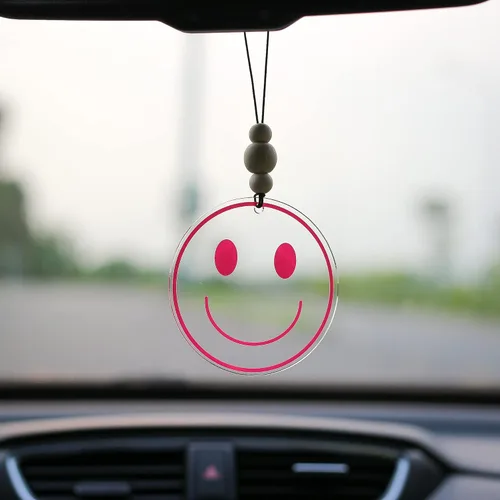 Miniatura 39 de Talataca Adorno plano 2D cristiano para automóvil y cuentas de madera, citas inspiradoras con cuentas, accesorios para espejo retrovisor, colgante 37