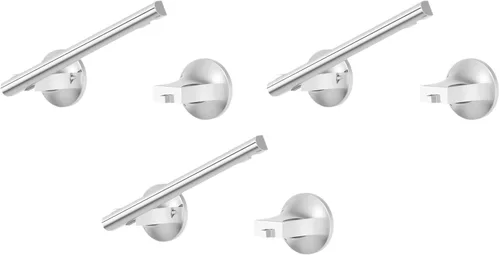Miniatura 15 de Pfister Pfirst - Toallero moderno para baño, 24 pulgadas, montado en la pared, atornillado, acabado negro mate, BTBPFM2B Mate negro