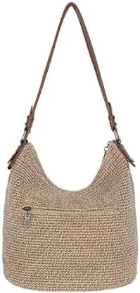 Miniatura 4 de The Sak Sequoia Hobo - Bolso de ganchillo a mano silueta suave y holgada diseño atemporal y elevado