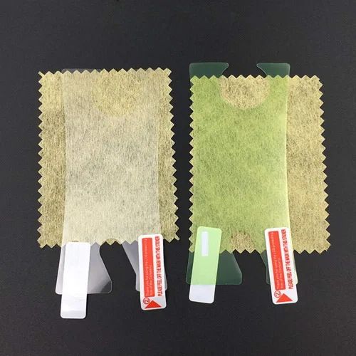 Miniatura 9 de 5 unids protector de la película transparente de la cubierta del protector de la pantalla LCD+paño limpio para Gameboy Micro GBM 1 (transparente)