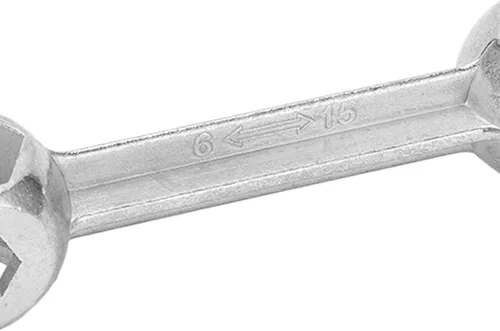 Miniatura 9 de Llave portátil 10 en 1 de 0.236-0.630 in a prueba de herrumbre multi funcional hueso de perro hexagonal llave para reparación de bicicletas