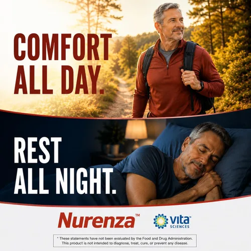 Miniatura 3 de Vita Sciences Suplemento de neuropatía Nurenza para la salud nerviosa y reparación rápida. Forma natural R-ALA 40x Fuerza con vitaminas
