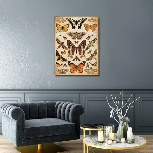 Miniatura 2 de TISHIRON Arte de diamantes de mariposas y polillas, 12 x 16 pulgadas, kit completo de taladro para adultos