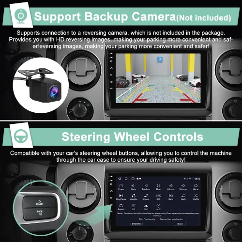 Miniatura 4 de Actualización de radio de 2 GB+64 GB para Ford F150 2009-2012 (Auto AC de gama alta) con pantalla táctil HD de 9 pulgadas, CarPlay