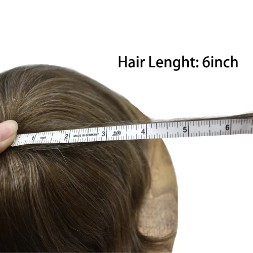 Miniatura 199 de Toupee para hombres Piezas de cabello humano real Encaje suizo para hombres Toupee unidades de cabello humano europeo para hombres Hairpieces