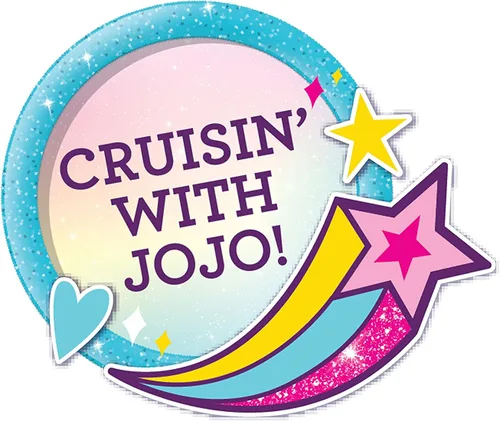 Miniatura 4 de JoJo Siwa California Cruiser, coche de muñeca, teñido anudado arcoíris, se adapta a dos muñecas de moda