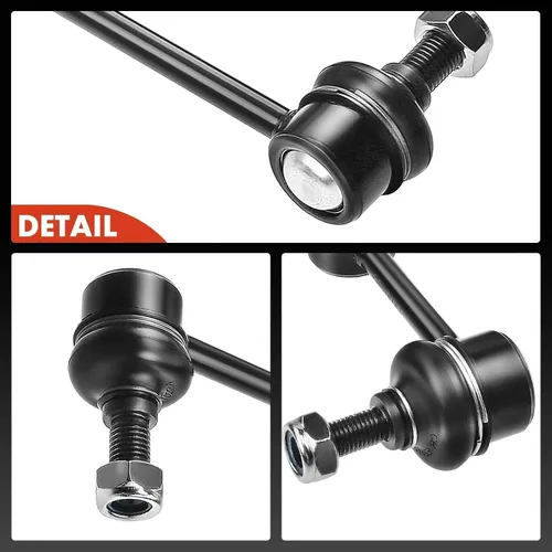Miniatura 8 de A-Premium Kit de 4 eslabones de barra estabilizadora delantera y trasera, compatible con Honda CR-V CRV 2007-2016