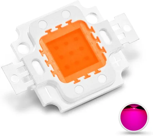 Miniatura 20 de CHANZON Foco LED de alta potencia de 10W con chip infrarrojo (IR 850nm / Entrada 900mA / DC 5V - 6V / 10 vatios) SMD COB Diodo emisor de luz para O)