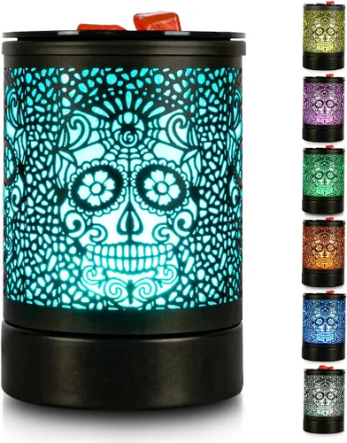 Miniatura 11 de Enaroma Calentador de cera con fragancia, calentador de aceite eléctrico, quemador para cera perfumada, para decoración del hogar, diseño de Navidad