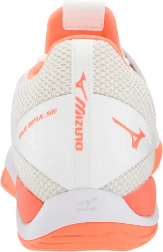 Miniatura 3 de Mizuno Zapatillas de tenis Wave Impulse All Court para mujer Coral blanco-ardiente