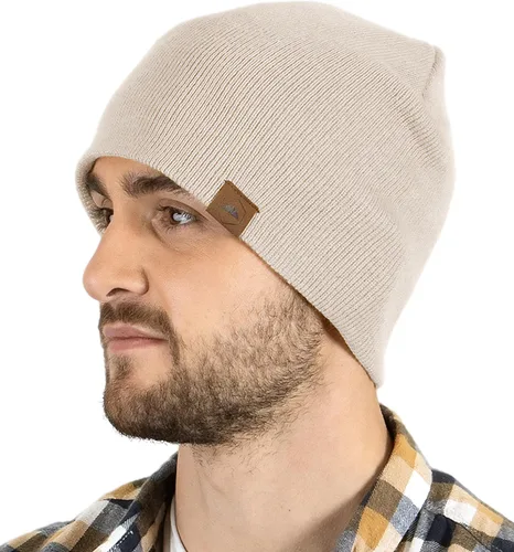 Miniatura 23 de Tough Headwear Daily Knit Beanie – Gorros para hombre – Sombreros de invierno para hombres y mujeres – Sombreros de punto cálidos para clima frío