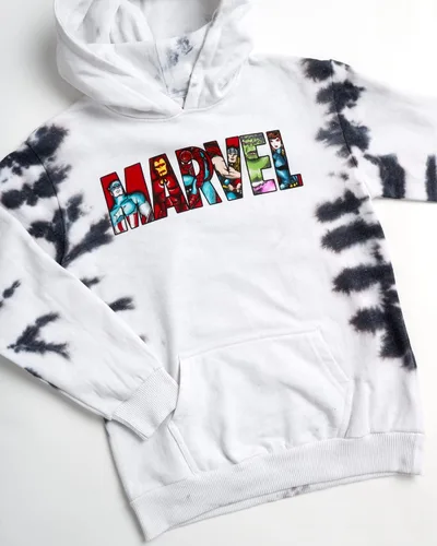 Miniatura 3 de Marvel Sudadera con capucha de superhéroes para niños, Spider-Man, Thor, Hulk, Iron Man (8-16)