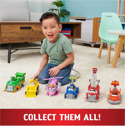 Miniatura 6 de Paw Patrol, Rescue Knights Marshall - Coche de juguete transformable con figura de acción coleccionable, juguetes para niños a partir de 3 años