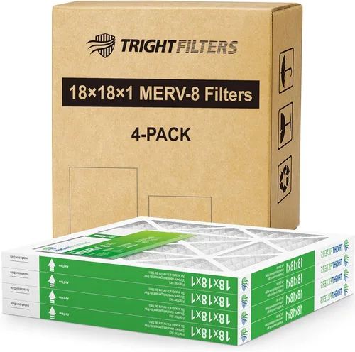 Miniatura 9 de TRIGHTFILTERS 16x20x1 Filtro de aire paquete de 4, MERV 8 filtros de aire plisados de defensa contra el polvo de reemplazo para aire acondicionado