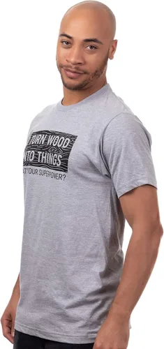 Miniatura 3 de Camiseta divertida con texto en inglés "I Turn Wood into Things, What's Your Superpower