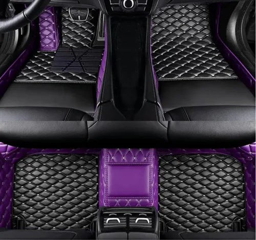 Miniatura 7 de OVINIX Alfombrillas personalizadas para el 99.9% de los sedán, SUV, deportes, todo tipo de clima, almohadillas de cuero, cobertura completa, forros
