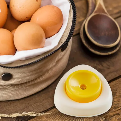Miniatura 7 de Perforadores de huevos para huevos crudos, herramientas separadoras de huevos para póquer de huevos, herramientas separadoras de huevos para Amarillo