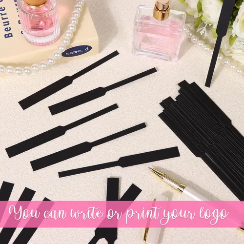 Miniatura 7 de 1000 Piezas Tiras de Prueba de Perfume Negras Desechables Tiras de Fragancia Tiras de Prueba de Papel de Perfume Tiras Secantes de Fragancia Premium