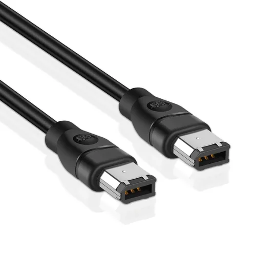 Miniatura 14 de FireWire - Cable de 800 a 400 de 9 pines a 4 pines de 6 pies, DV a Firewire Cables IEEE 1394 Firewire 800 de 9 pines/6 pines para Mac Pro, MacBook